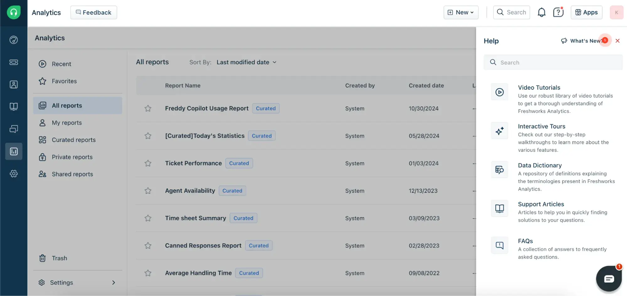 customer engagement platform: Freshdesk screenshot