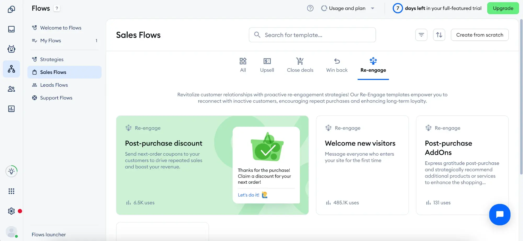 customer engagement platform: Tidio screenshot