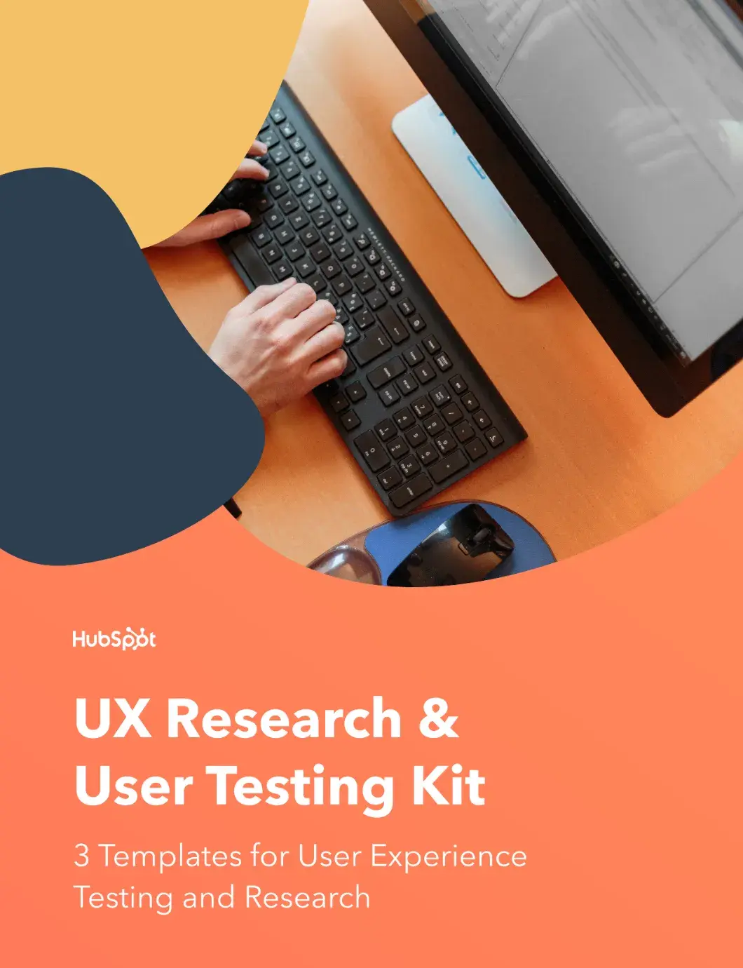 hubspot ux research and user testing kit offer