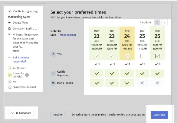 doodle polling tool, doodle meeting polls
