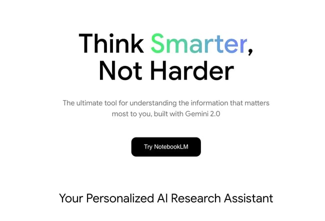 AI tools, NotebookLM