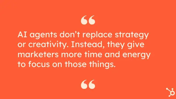 pull quote from article on ai agents for marketing