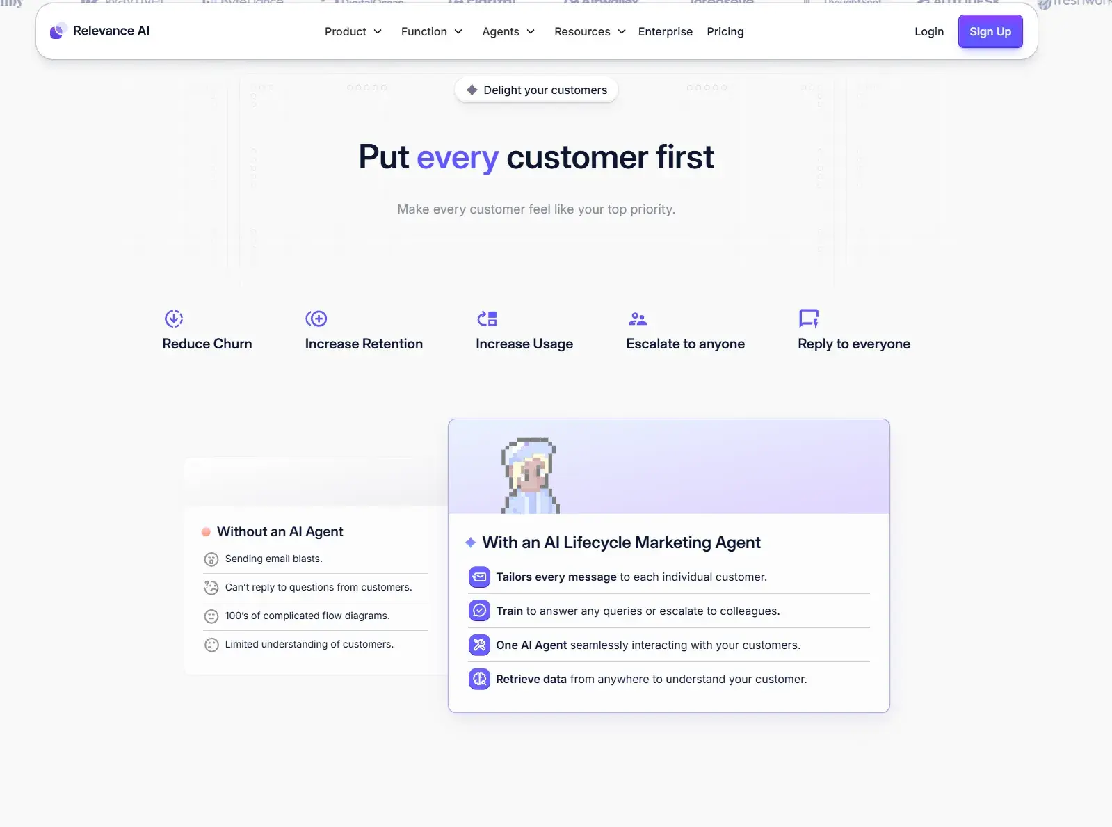 ai agents for marketing, relevance ai agents interface
