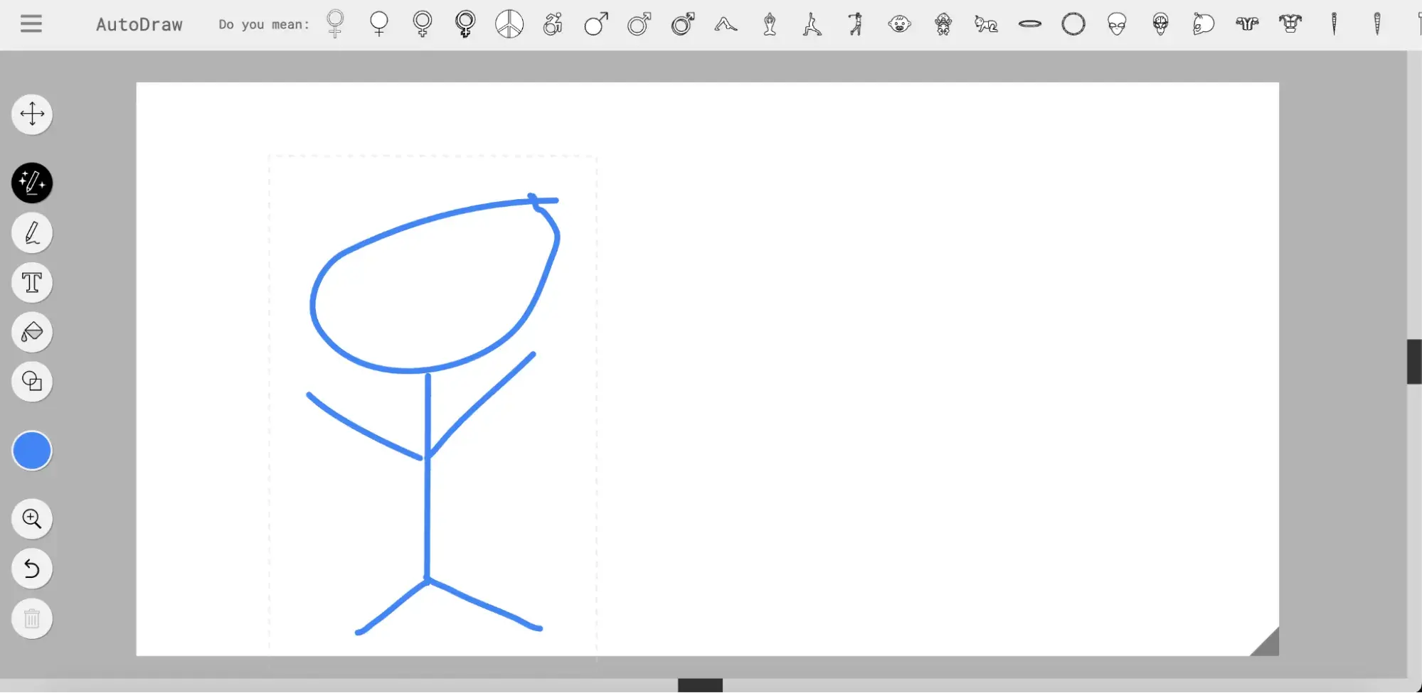 autodraw ai tool for illustrations