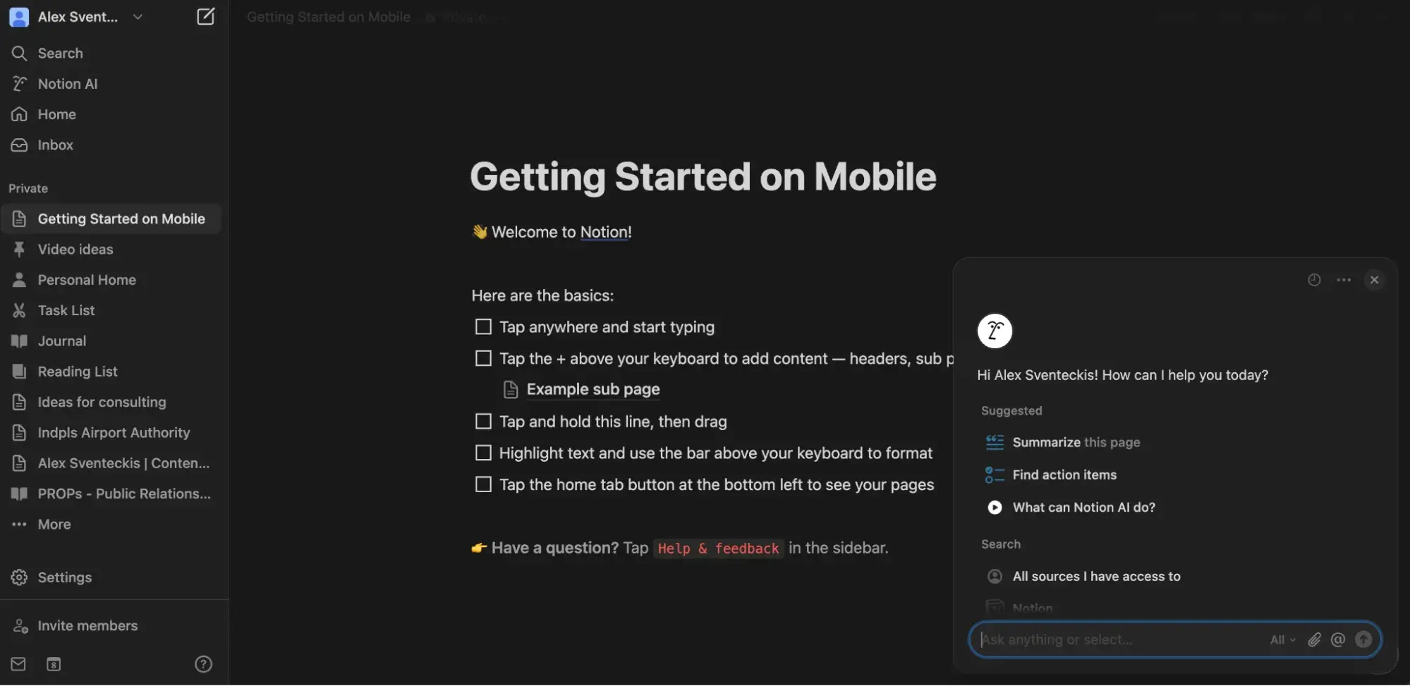 notion ai tool