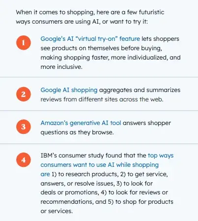 ai-enabled shopping habits