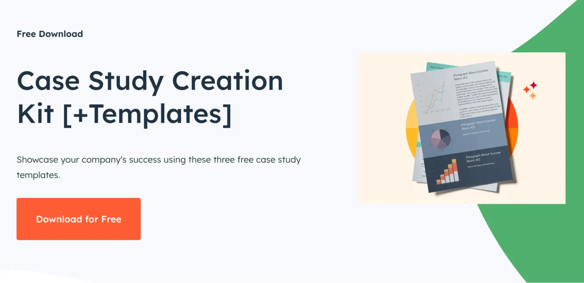 HubSpot's free case study templates