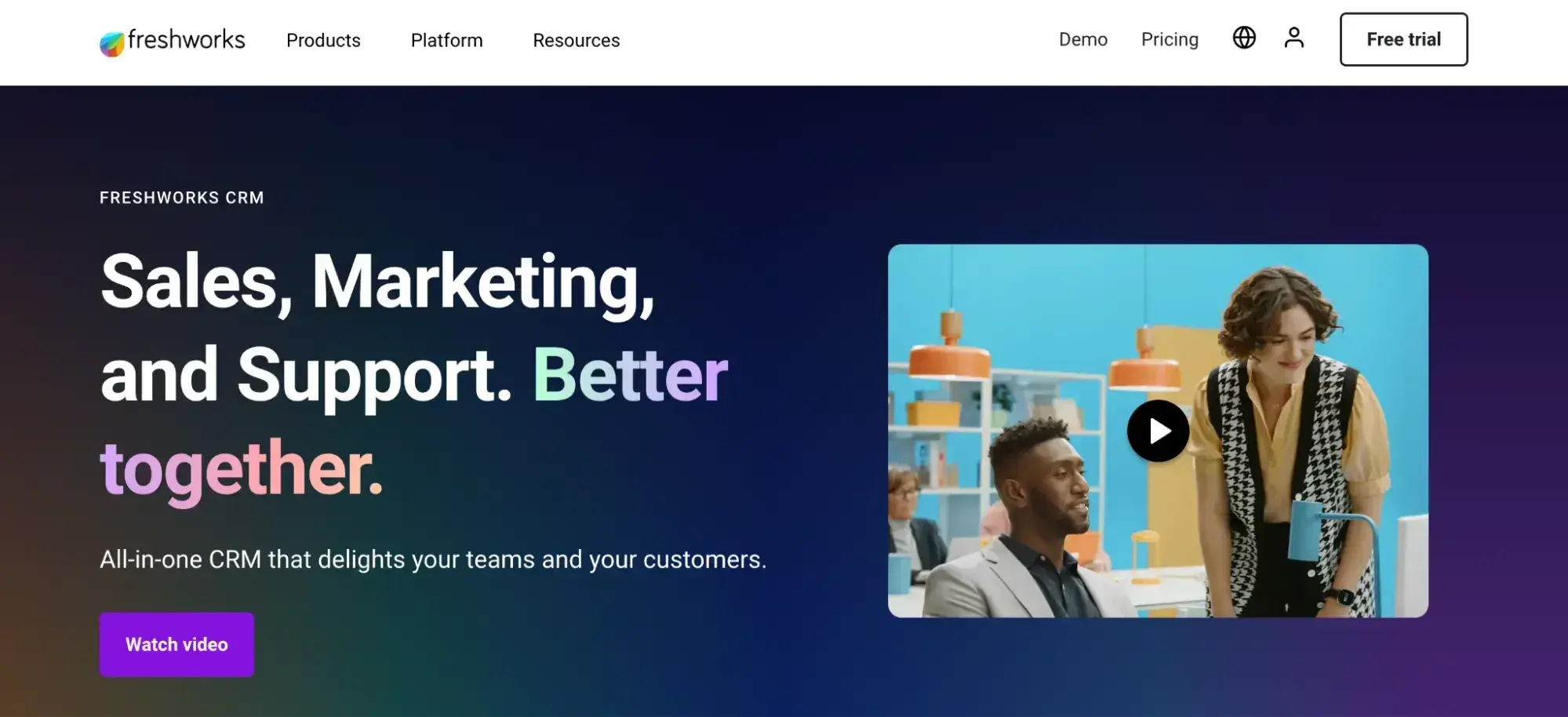 crm software examples, freshworks