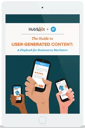 hubspot guide to user-generated content for the ecommerce customer journey.