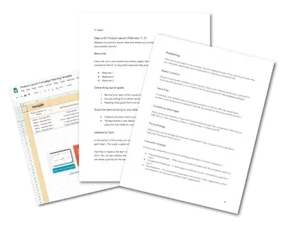 go-to-market strategy template