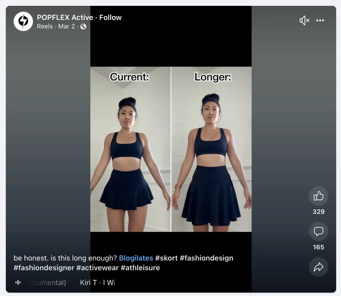 popflex active facebook video screenshot