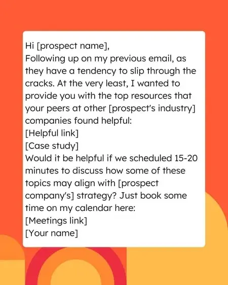 sales email templates