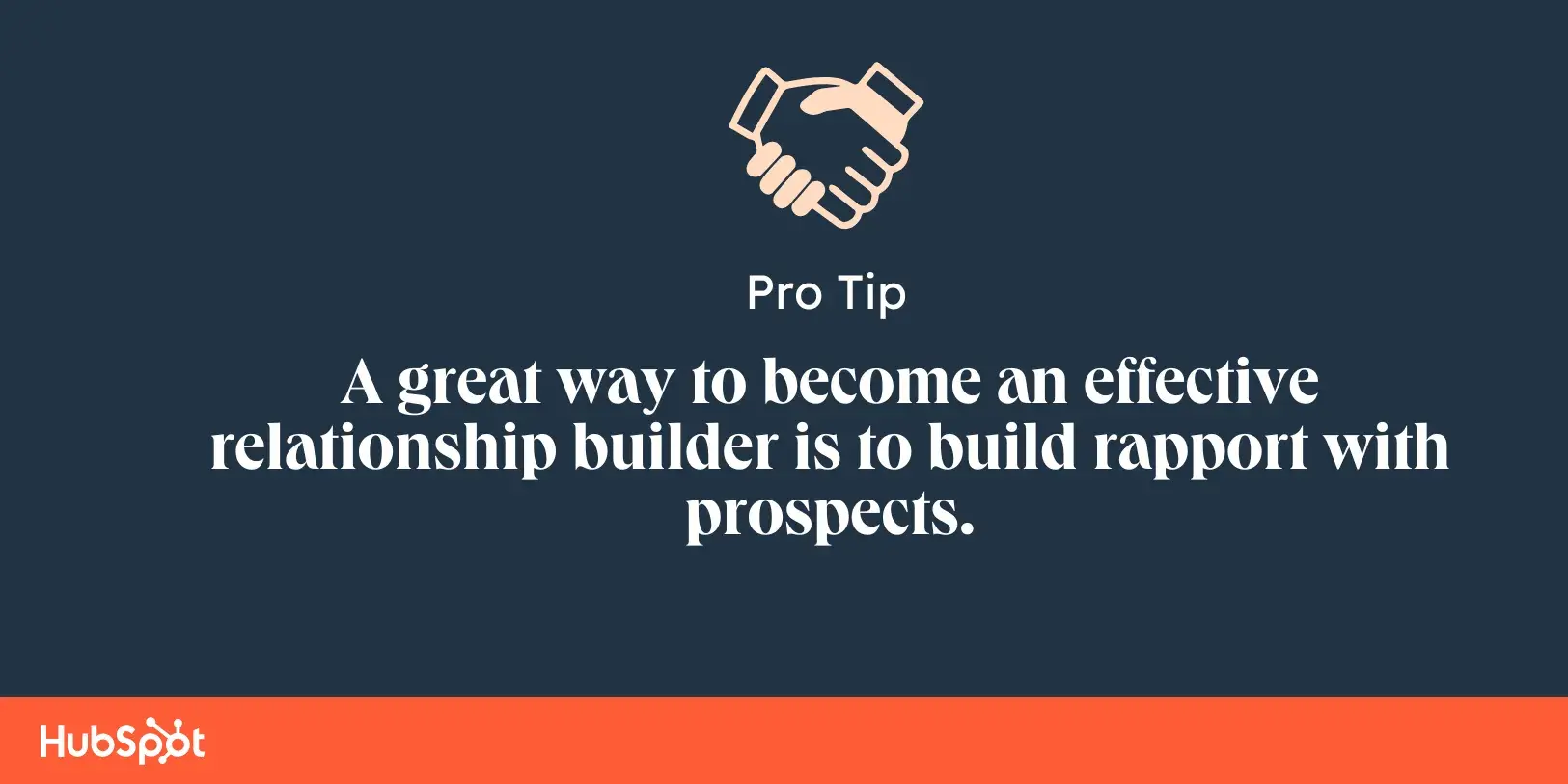 pro tip on building effective relationships, sales development representative skills