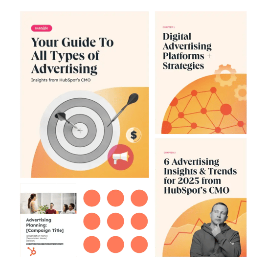 HubSpot's free advertising planning kit