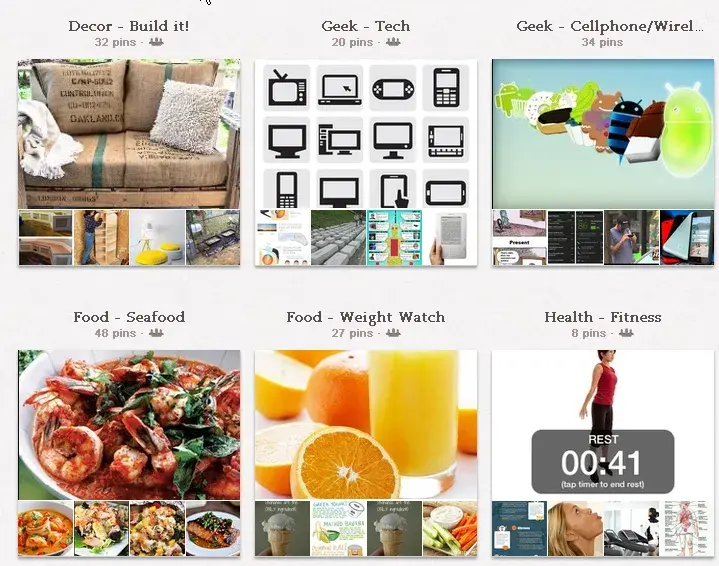 pinterest in early days