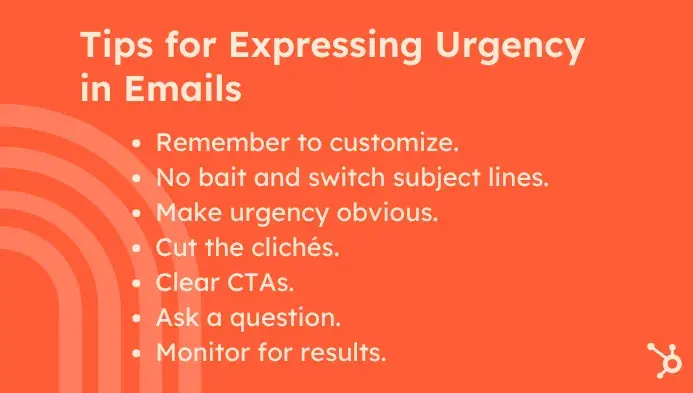 tips for expressing urgency in emails