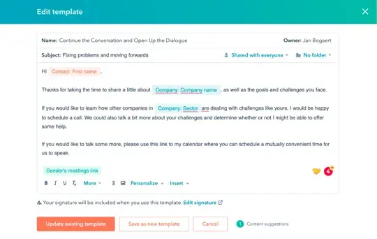 urgent email template example