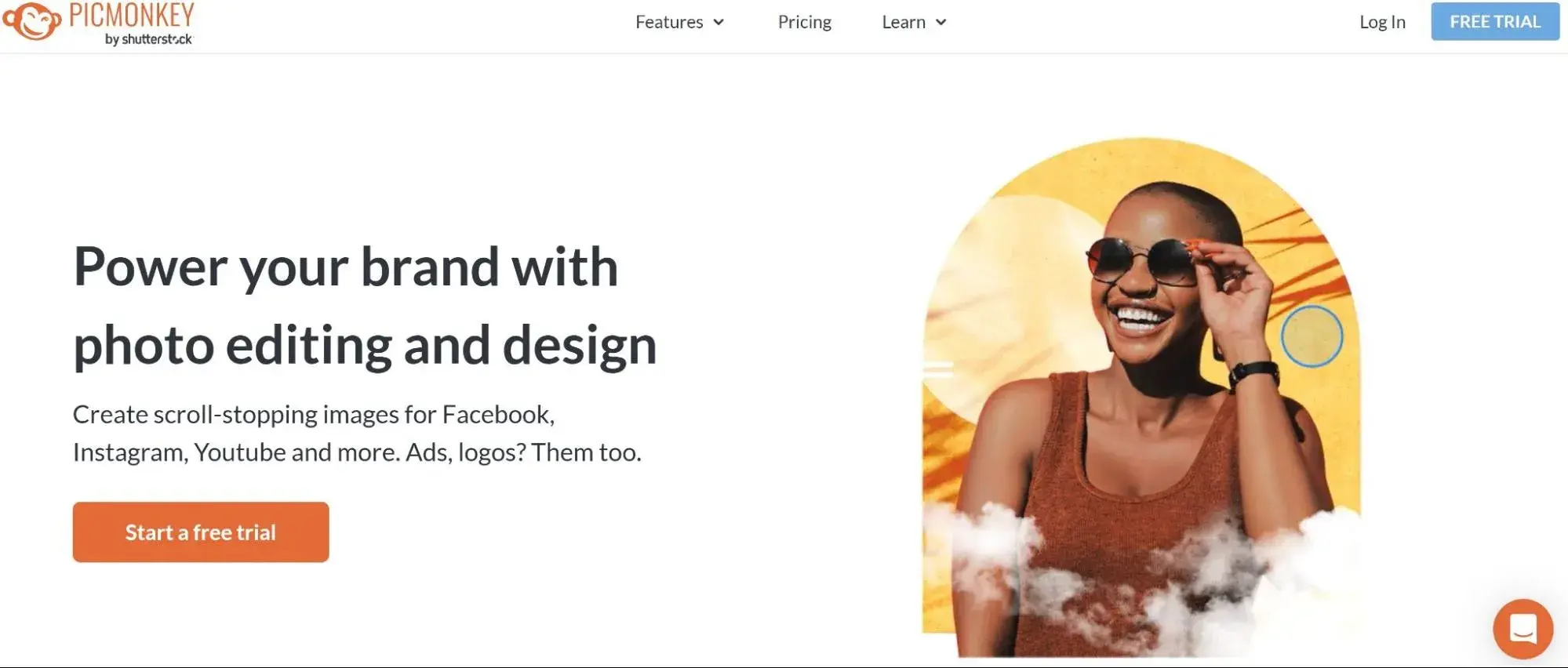 screenshot of picmonkey