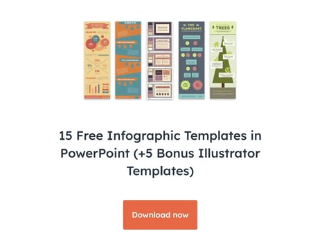 screenshot of hubspot infographic templates