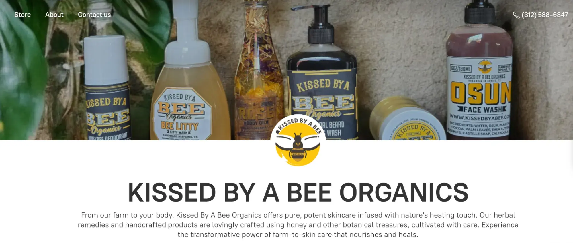 sales in business: ecommerce sales from kissed by a bee