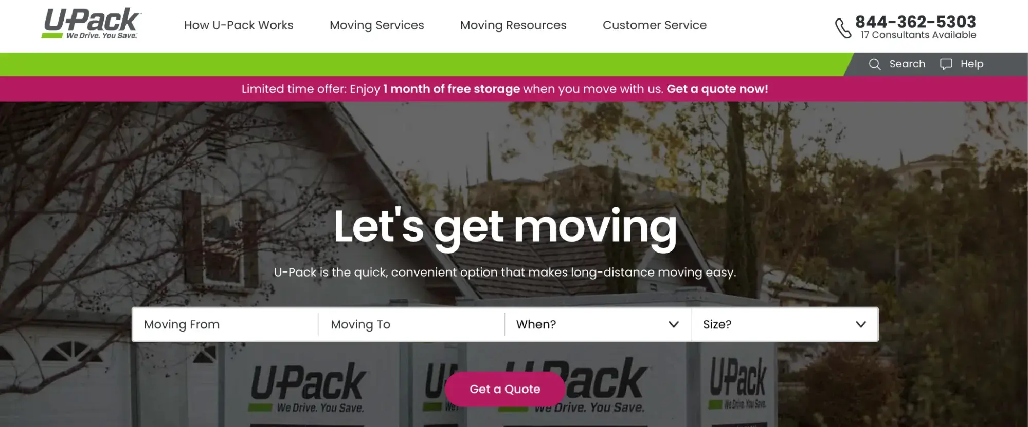 sales in business: upack has b2c sales