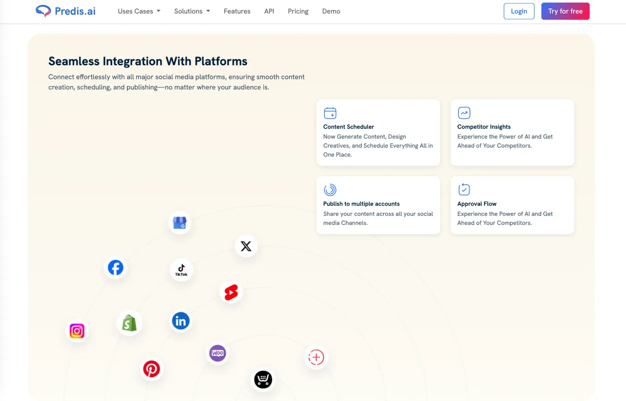 ai tools for social, predis.ai