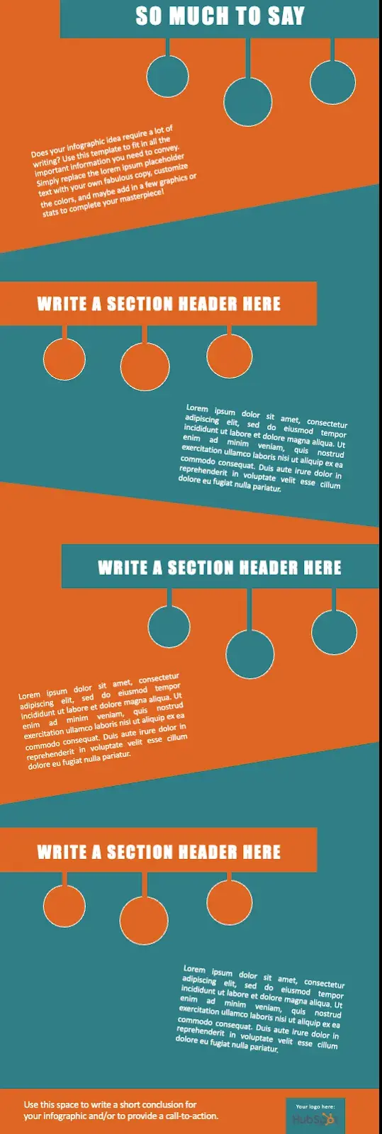 modern infographic