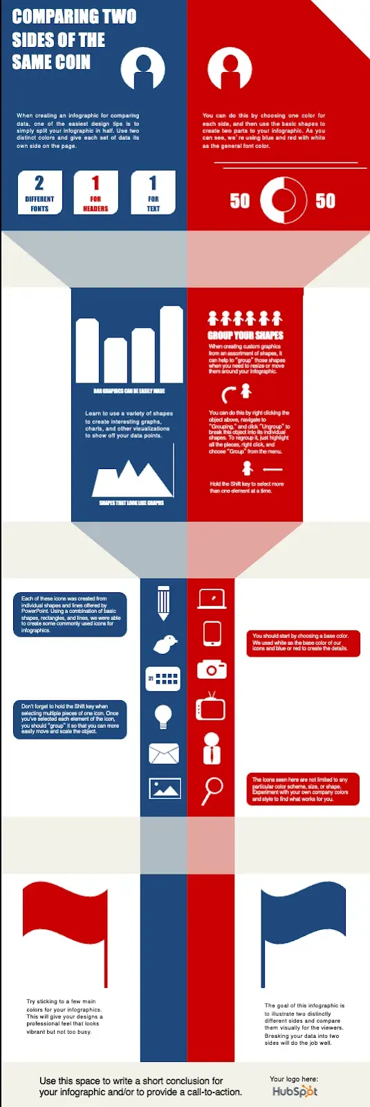 comparison infographic