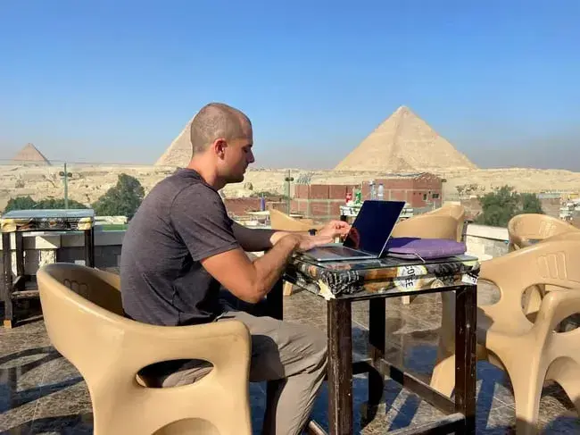 remote working in egypt